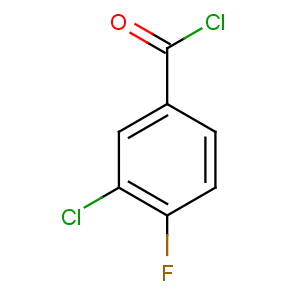 CAS No:65055-17-6 3-chloro-4-fluorobenzoyl chloride