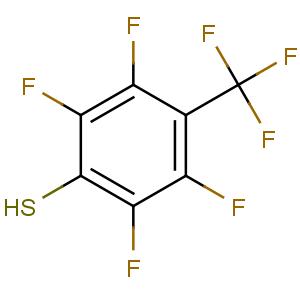 CAS No:651-84-3 2,3,5,6-tetrafluoro-4-(trifluoromethyl)benzenethiol