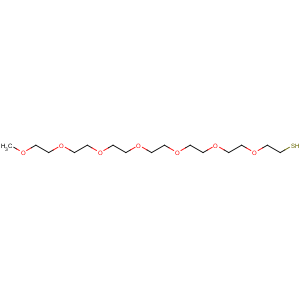 CAS No:651042-82-9 2-[2-[2-[2-[2-[2-(2-methoxyethoxy)ethoxy]ethoxy]ethoxy]ethoxy]ethoxy]<br />ethanethiol