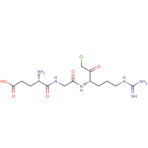 CAS No:65113-67-9 Glycinamide, L-a-glutamyl-N-[(1S)-4-[(aminoiminomethyl)amino]-1-(2-chloroacetyl)butyl]-