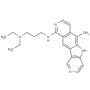 CAS No:65222-35-7 1,3-Propanediamine,N1,N1-diethyl-N3-(6-methyl-5H-pyrido[3',4':4,5]pyrrolo[2,3-g]isoquinolin-10-yl)-