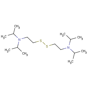 CAS No:65332-44-7 N-[2-[2-(dipropan-2-ylamino)ethyldisulfanyl]ethyl]-N-propan-2-yl-propan-2-amine