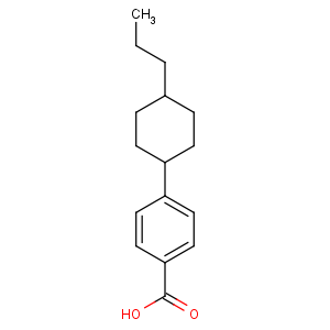CAS No:65355-29-5 4-(4-propylcyclohexyl)benzoic acid
