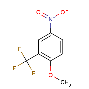 CAS No:654-76-2 1-methoxy-4-nitro-2-(trifluoromethyl)benzene