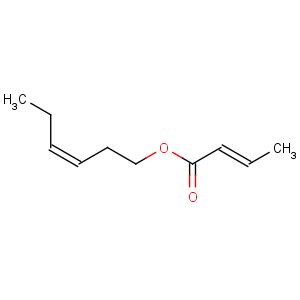 CAS No:65405-80-3 2-Butenoic acid,(3Z)-3-hexen-1-yl ester, (2E)-