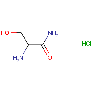 CAS No:65414-74-6 Propanamide,2-amino-3-hydroxy-, hydrochloride (1:1), (2S)-