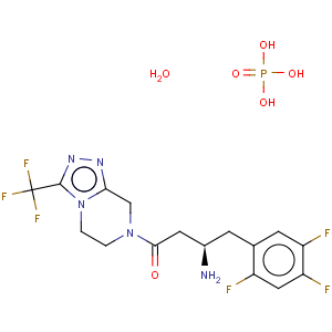 CAS No:654671-77-9 Sitagliptin phosphate monohydrate