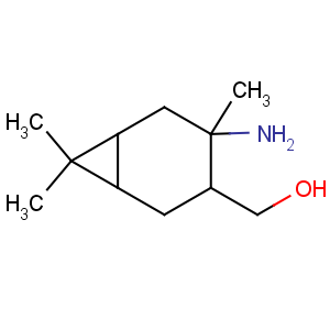 CAS No:654680-82-7 (4-amino-4,7,7-trimethyl-3-bicyclo[4.1.0]heptanyl)methanol