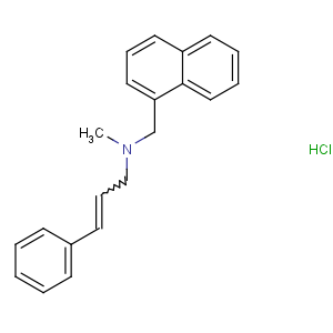 CAS No:65473-14-5 (E)-N-methyl-N-(naphthalen-1-ylmethyl)-3-phenylprop-2-en-1-amine