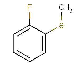 CAS No:655-20-9 1-fluoro-2-methylsulfanylbenzene