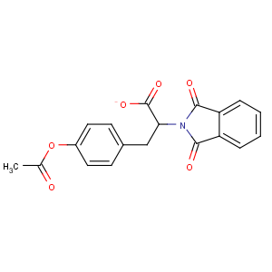 CAS No:65594-96-9 3-(4-ACETOXY-PHENYL)-2-(1,3-DIOXO-1,3-DIHYDRO-ISOINDOL-2-YL)-PROPIONIC ACID