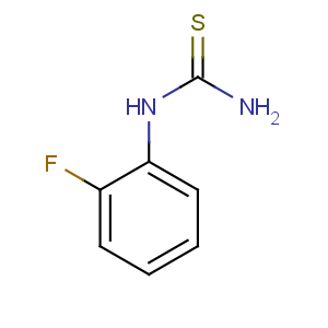CAS No:656-32-6 (2-fluorophenyl)thiourea