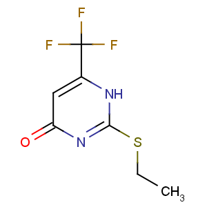 CAS No:657-58-9 2-ethylsulfanyl-6-(trifluoromethyl)-1H-pyrimidin-4-one