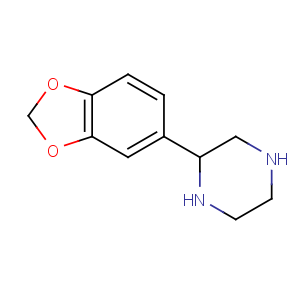 CAS No:65709-24-2 2-(1,3-benzodioxol-5-yl)piperazine