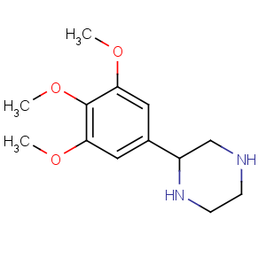 CAS No:65709-47-9 2-(3,4,5-trimethoxyphenyl)piperazine