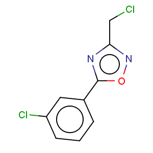 CAS No:657423-57-9 3-(chloromethyl)-5-(3-chlorophenyl)-1,2,4-oxadiazole