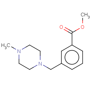 CAS No:658689-29-3 Benzoic acid,3-[(4-methyl-1-piperazinyl)methyl]-, methyl ester