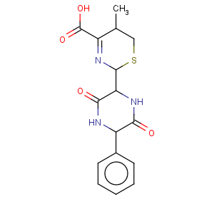 CAS No:65870-52-2 2-(3,6-Dioxo-5-phenylpiperazin-2-yl)-5-methyl-5,6-dihydro-2H-1,3-thiazine-4-carboxylic acid