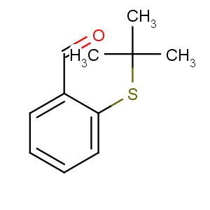 CAS No:65924-65-4 2-tert-butylsulfanylbenzaldehyde