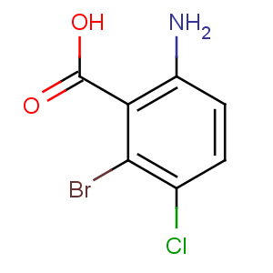 CAS No:65971-76-8 6-amino-2-bromo-3-chlorobenzoic acid