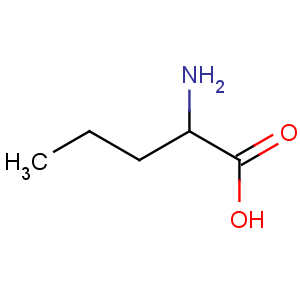 CAS No:6600-40-4 (2S)-2-aminopentanoic acid