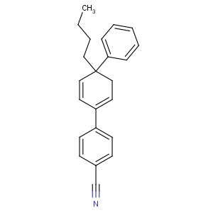 CAS No:66044-94-8 4-(4-butyl-4-phenylcyclohexa-1,5-dien-1-yl)benzonitrile