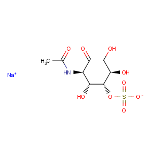 CAS No:660839-03-2 D-Galactose,2-(acetylamino)-2-deoxy-, 4-(hydrogen sulfate), monosodium salt (9CI)