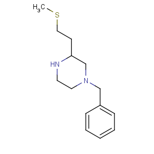 CAS No:660862-41-9 1-benzyl-3-(2-methylsulfanylethyl)piperazine