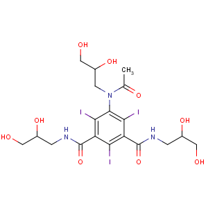 CAS No:66108-95-0 5-[acetyl(2,3-dihydroxypropyl)amino]-1-N,3-N-bis(2,3-dihydroxypropyl)-2,<br />4,6-triiodobenzene-1,3-dicarboxamide