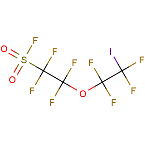CAS No:66137-74-4 1,1,2,2-tetrafluoro-2-(1,1,2,2-tetrafluoro-2-iodoethoxy)ethanesulfonyl<br />fluoride