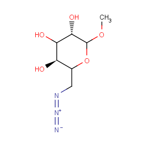 CAS No:66224-56-4 (3s,5s)-2-azidomethyl-6-methoxy-tetrahydro-pyran-3,4,5-triol