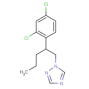 CAS No:66246-88-6 1-[2-(2,4-dichlorophenyl)pentyl]-1,2,4-triazole