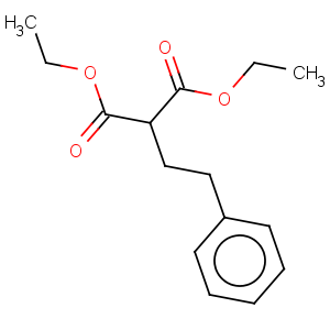 CAS No:6628-68-8 Propanedioic acid,2-(2-phenylethyl)-, 1,3-diethyl ester