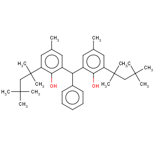 CAS No:6635-04-7 Phenol,2,2'-(phenylmethylene)bis[4-methyl-6-(1,1,3,3-tetramethylbutyl)-