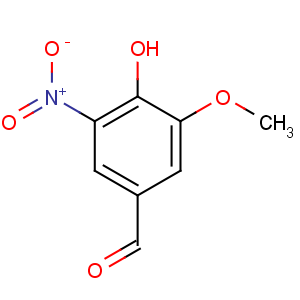 CAS No:6635-20-7 4-hydroxy-3-methoxy-5-nitrobenzaldehyde