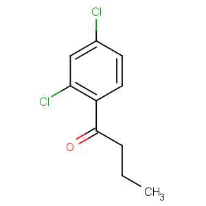 CAS No:66353-47-7 1-(2,4-dichlorophenyl)butan-1-one
