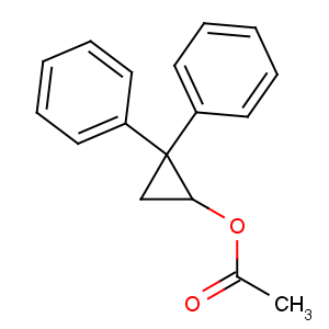 CAS No:6639-52-7 Cyclopropanol,2,2-diphenyl-, 1-acetate