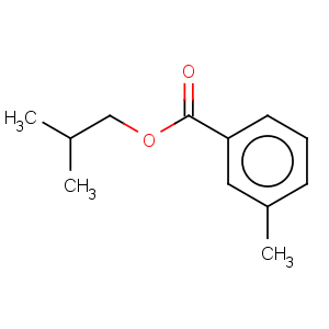 CAS No:6640-78-4 Benzoic acid,3-methyl-, 2-methylpropyl ester