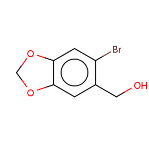 CAS No:6642-34-8 1,3-Benzodioxole-5-methanol,6-bromo-