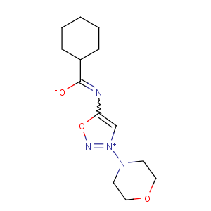 CAS No:66564-16-7 (Z)-N-(3-morpholin-4-yloxadiazol-3-ium-5-yl)cyclohexanecarboximidate