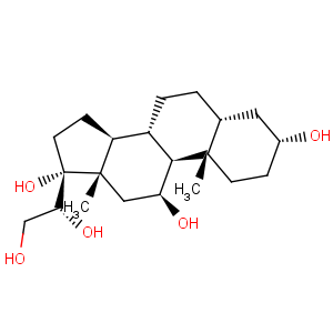 CAS No:667-65-2 Pregnane-3,11,17,20,21-pentol,(3a,5b,11b,20R)-