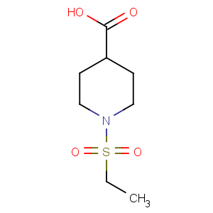 CAS No:667402-06-4 1-(ethylsulfonyl)piperidine-4-carboxylic acid