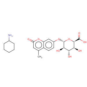 CAS No:66895-33-8 4-methylumbelliferyl a-l-idopyranosiduronic acid, cyclohexylammonium salt