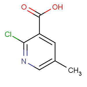 CAS No:66909-30-6 2-chloro-5-methylpyridine-3-carboxylic acid