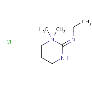 CAS No:66922-57-4 Pyrimidinium,2-(ethylamino)-1,4,5,6-tetrahydro-1,1-dimethyl-, chloride (1:1)