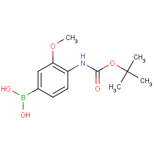 CAS No:669713-95-5 [3-methoxy-4-[(2-methylpropan-2-yl)oxycarbonylamino]phenyl]boronic acid