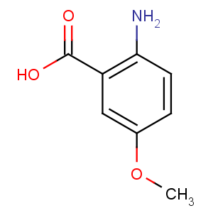 CAS No:6705-03-9 2-amino-5-methoxybenzoic acid