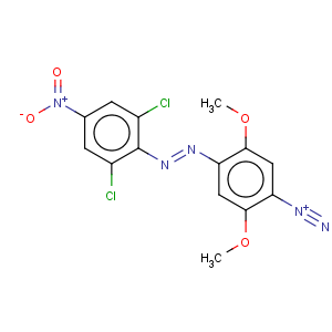CAS No:6709-58-6 Benzenediazonium,4-[2-(2,6-dichloro-4-nitrophenyl)diazenyl]-2,5-dimethoxy-