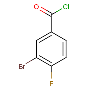 CAS No:672-75-3 3-bromo-4-fluorobenzoyl chloride