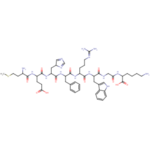 CAS No:67224-41-3 L-Lysine, N2-(N-(N-(N2-(N-(N-(N-L-methionyl-L-alpha-glutamyl)-L-histidyl)-L-phenylalanyl)-L-arginyl)-L-tryptophyl)glycyl)-